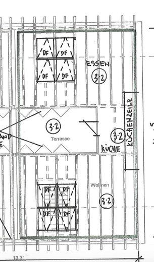 Architekten Loft Wohnung im Nordend Maisonette mit Terrasse / Atrium – फोटो 16