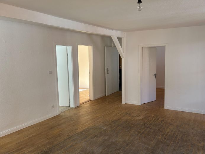 Blick aus dem Wohnzimmer