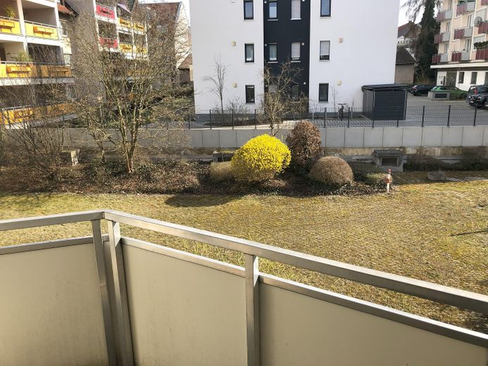 Ausblick Balkon