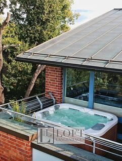 Loft exclusif : garage, climatisation, jacuzzi, deux terrasses sur le toit au centre de Langenhagen – Photo 1