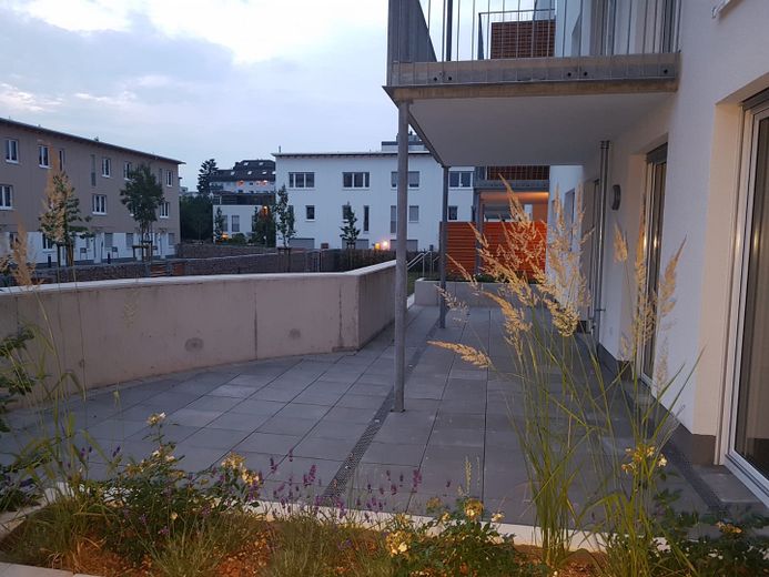 2,5 Zimmer Garten Wohnung im wiesbadener Künstlerviertel<br> – Terrasse