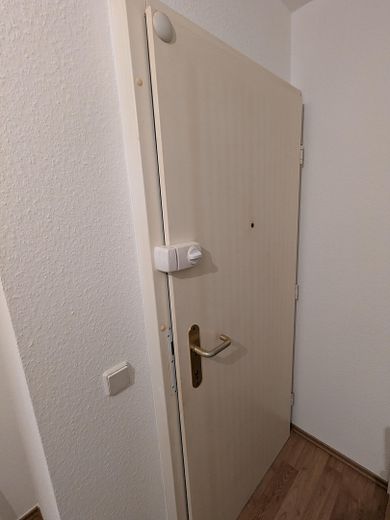 Haustür mit Zusatzschloss