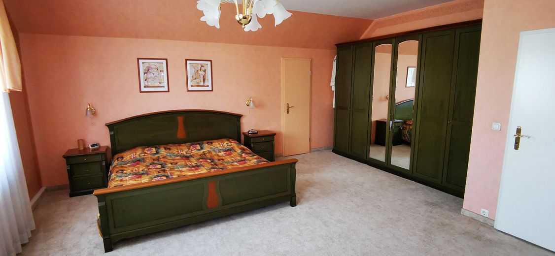 Kiekebusch’te enerji verimli konut – Schlafzimmer