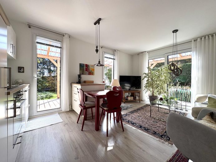 Modulhaus Ess-Wohnbereich