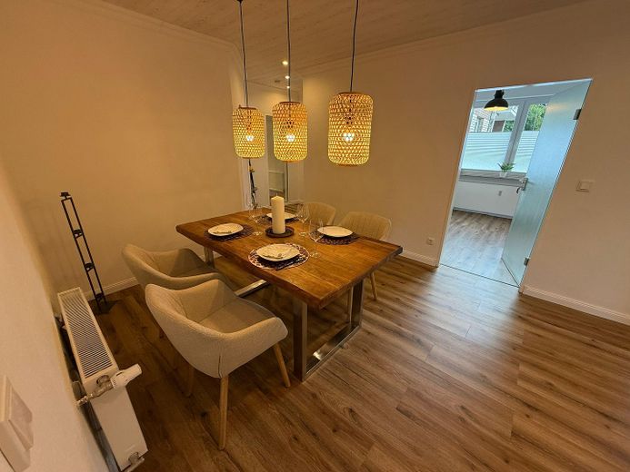 Esszimmer große Wohnung