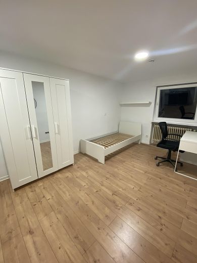 1 Zimmer-Apartment renoviert und neu möbliert, super zentral! – Wohnraum
