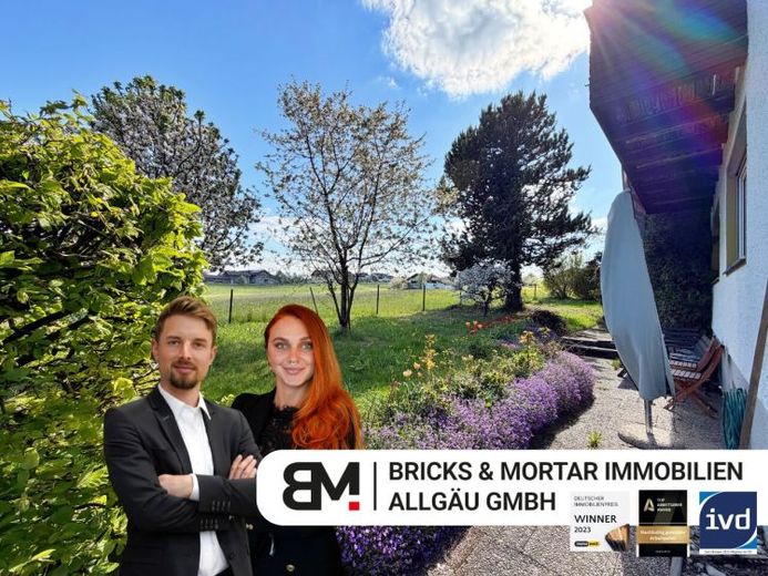Posizione da sogno nell'Allgäu - Spazio abitativo con vista sulle montagne e ampia superficie utile – Foto 1
