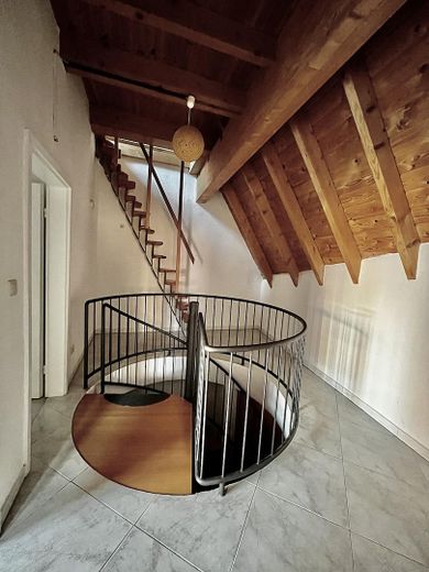 Wendeltreppe + Treppe Dachraum