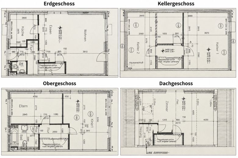 Reiheneckhaus – Grundriss