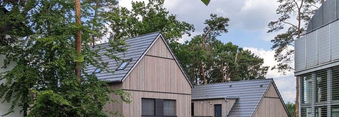 5-room apartment in an eco-friendly timber house – Wohnanlage