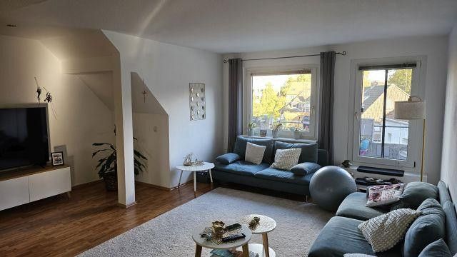Wohnzimmer mit Dachterrasse