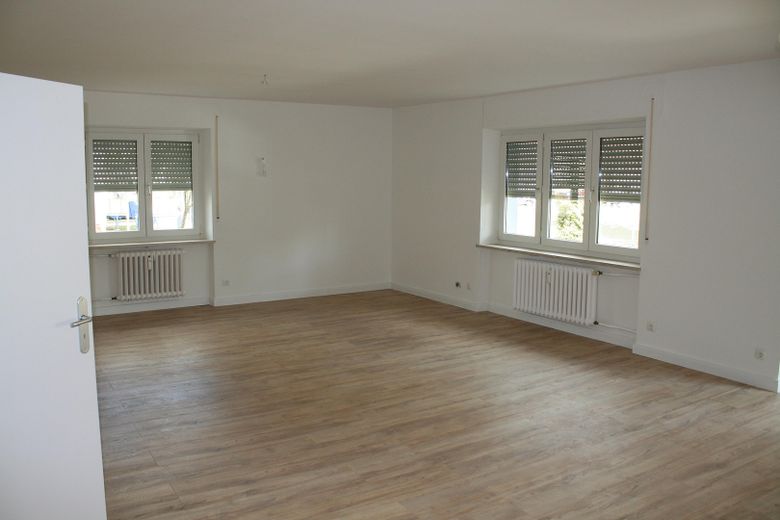 Beispiel saniertes Wohnzimmer