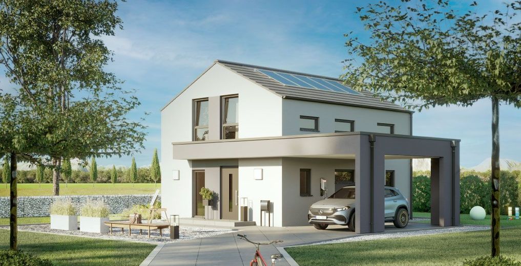 Ihr Traumhaus in Weyarn: Nachhaltig gebaut. Für Sie gemacht. ✨ – Außenansicht