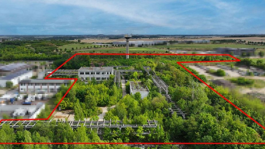 Provisionsfrei! Nähe A14 Vielseitiges Gewerbeareal auf 41.440m² mit Bunkeranlagen in Schönebeck – Nord Luftansicht