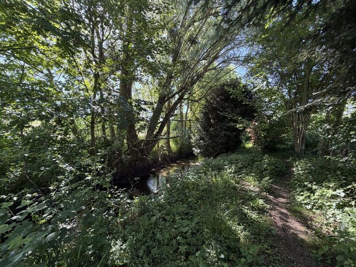 Zweifamilienhaus in idyllischer Lage - direkt an der Modau mit großem Garten – Modau