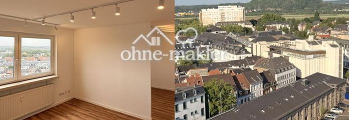 Erstbezug nach Renovierung – Moderne 3-Zimmer-Wohnung mit Balkon und traumhaftem Ausblick Saarlouis