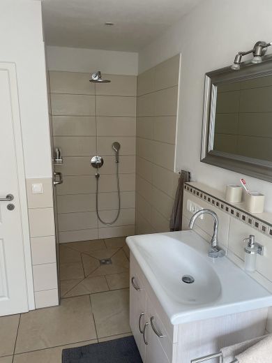 Bad Blick zur Dusche