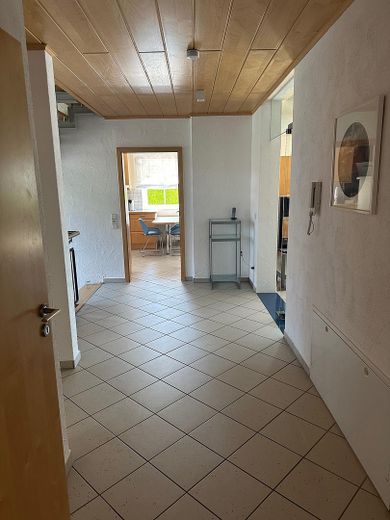 Flur zu Wohnbereichen