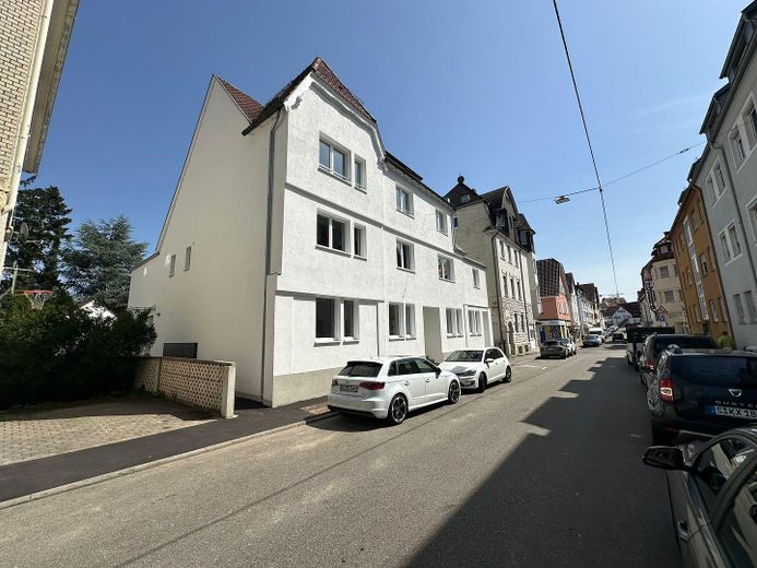 Neu renovierte voll ausgestattetes 1 Zimmerappartement im Stadtkern Degerloch – Hausansicht