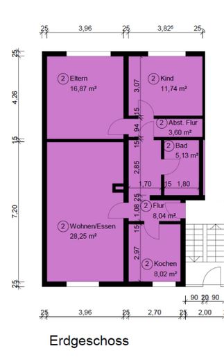 Charmante 3 Zimmer Wohnung in ruhiger Lage von Stuttgart-Hofen – Foto 17
