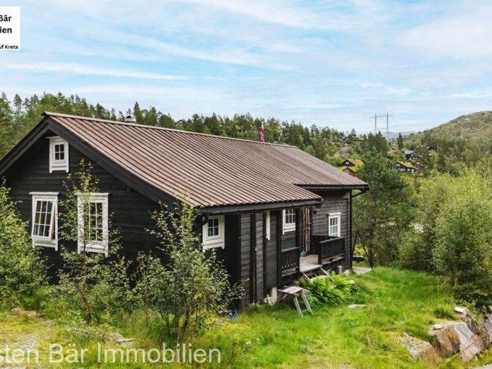 Norwegen Seljestad Wunderschöne und praktisch geschnittene Hütte in malerischer Umgebung. Neues Objekt – Foto 1
