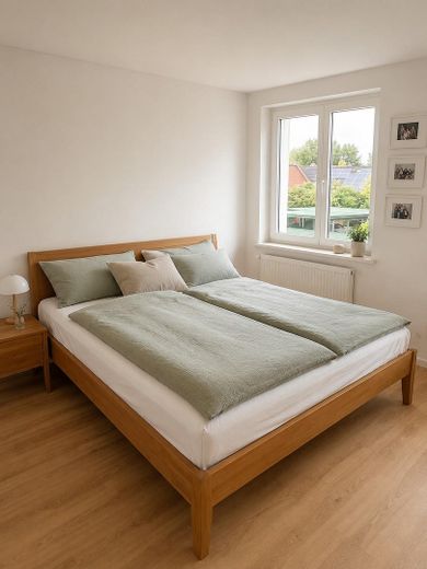 Charming end-terrace house with generous plot in Kaltenkirchen – Elternschlafzimmer OG