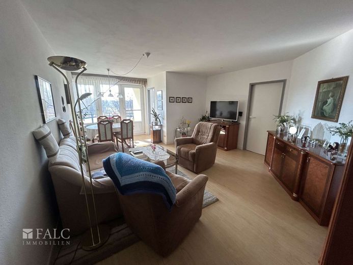 Charmante barrierearme Wohnung – Wohnzimmer