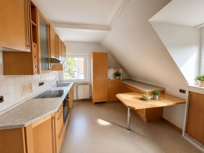 155 m² Maisonette mit außergewöhnlichem Wohngefühl | 4 Zimmer | 2 Bäder – Einbauküche