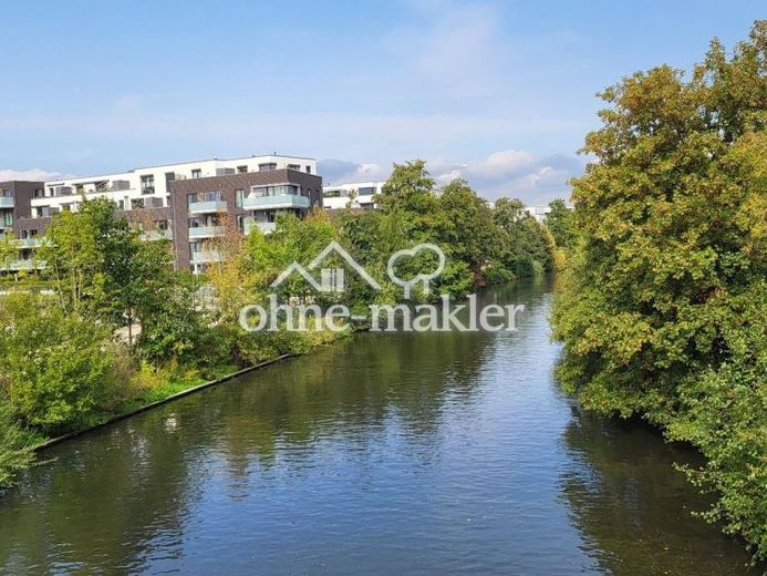 MODERNE, NEUWERTIGE, BARRIEREFREIE 3-ZIMMER-WOHNUNG AM SCHLEUSENGRABEN IN BERGEDORF – Foto 1