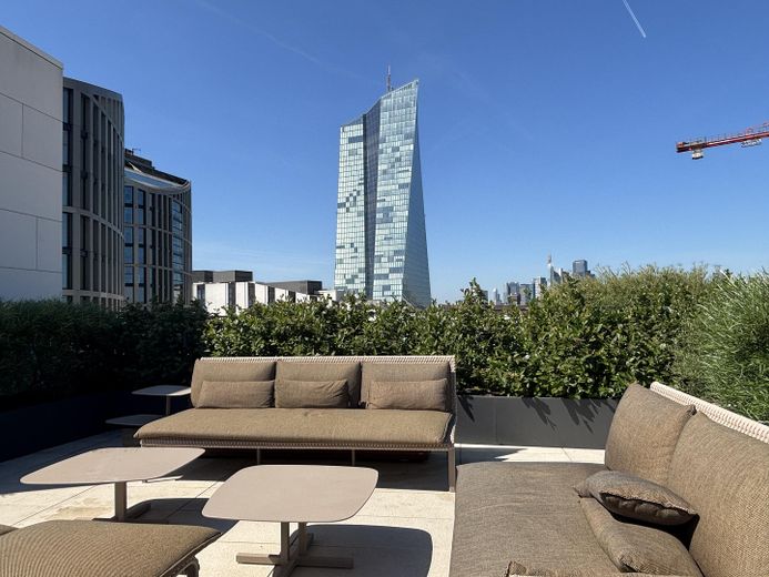 شقة فاخرة مع تبريد نشط، لوجيا وتراس على السطح – حي هافنبارك – Gemeinschaftsdachterrasse