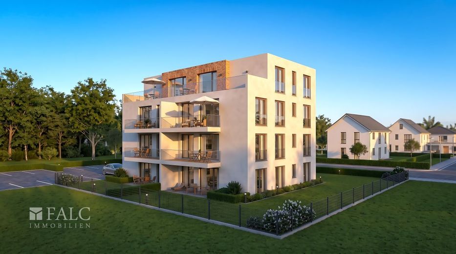 Mehr drin - von Anfang an: Terrassenwohnung mit Stil! – Außenansicht