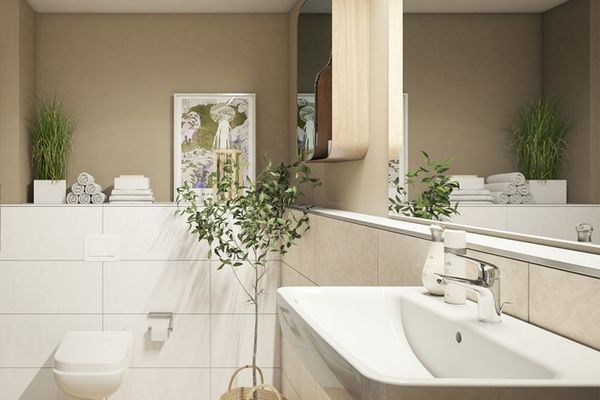 Altersgerechte Wohnung mit Loggia | Barrierearm | Einbauküche | ebenerdige Dusche | TG | Aufzug