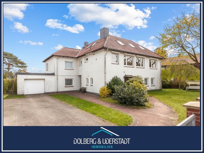 Maisonettewohnung mit ca. 138 qm Wohn-/Nutzfläche &amp; Garage in ruhiger Anliegerstraße von Oldenfelde – Ansicht