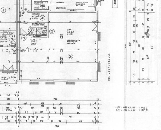 Attraktive Kapitalanlage in Berlin-Pankow – Vermietete Gewerbeeinheit (106 m²) im EG – Grundriss
