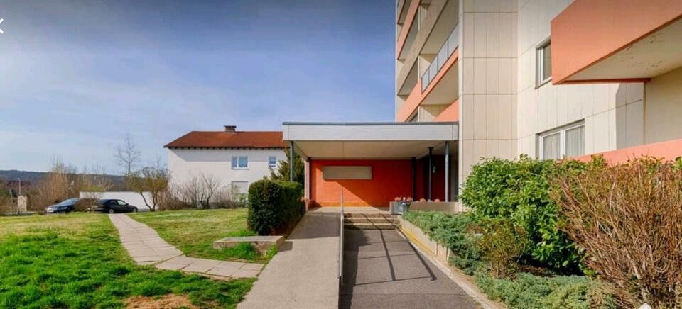 Zadbane mieszkanie 1-pokojowe w Rottendorf – Zugang zum Haus