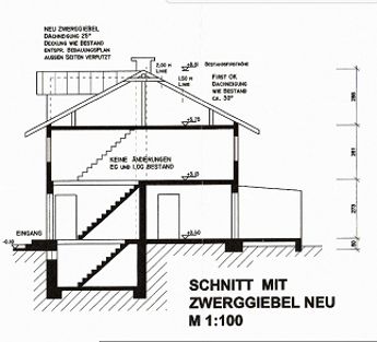 Mehrfamilienhaus in zentraler Lage mit 4 Wohnungen – Schnitt