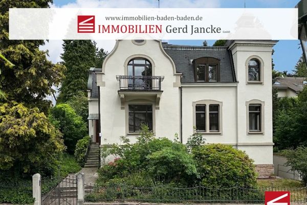 Baden-Baden – denkmalgeschützte Jugendstilvilla in ruhiger Innenstadtlage!