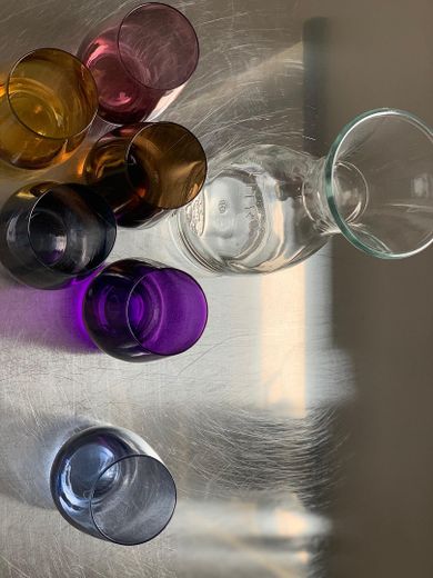 Luxus über den Dächern von München: stylisch möblierte 2-Zi-Whg. – Küche