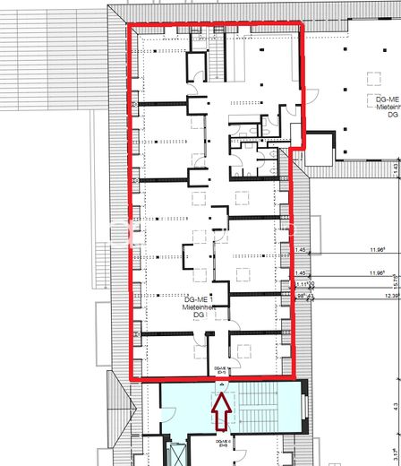 Bürofläche in begehrter Lage - verfügbar ab 01.08.2026 – DG Kleiststr.