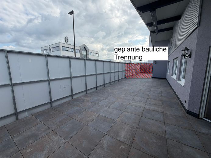 Przytulne mieszkanie z balkonem i tarasem w Troisdorf – Terrasse