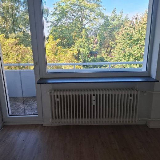 Blick vom Balkon