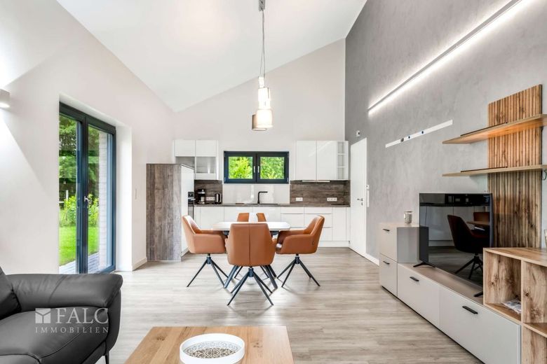 Modernes Ferienhaus am Küstenkanal - Erstbezug in traumhafter Lage – Wohn-/Essküche