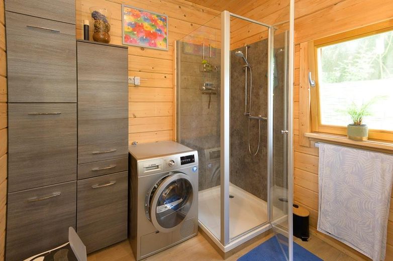 Mobilhome - Holzbohlenhaus 91qm Wohnfläche auf einer Ebene – Foto 10