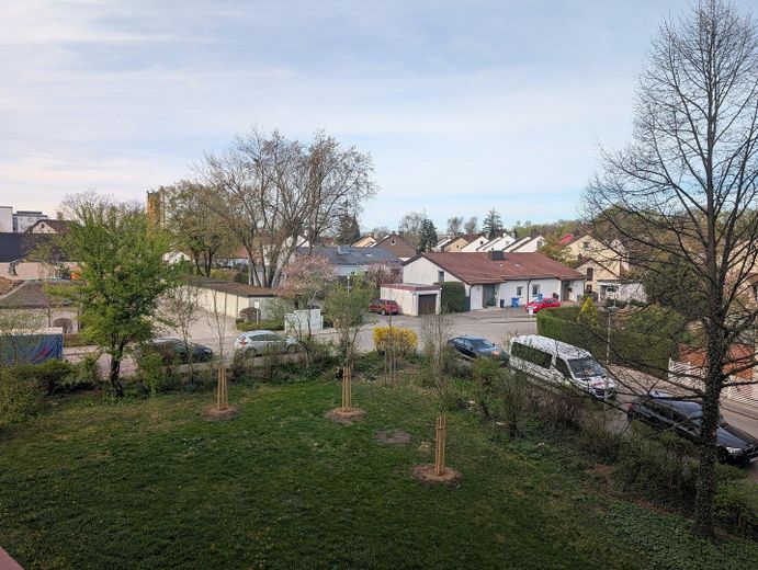 Aussicht aus Loggia Westen