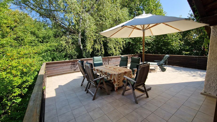 Schöne Dachterrasse