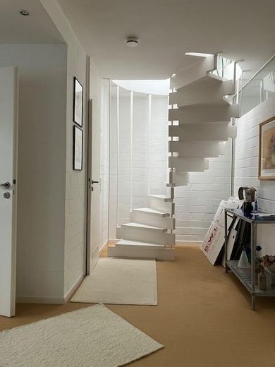 elegante Wendeltreppe