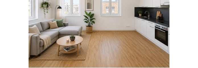 *1 NKM sparen bei Einzug* Modernes Wohnen in Kronsrode: 2-Zimmer-Wohnung mit EINBAUKÜCHE, LOGGIA und BALKON – Virtuelles Staging
