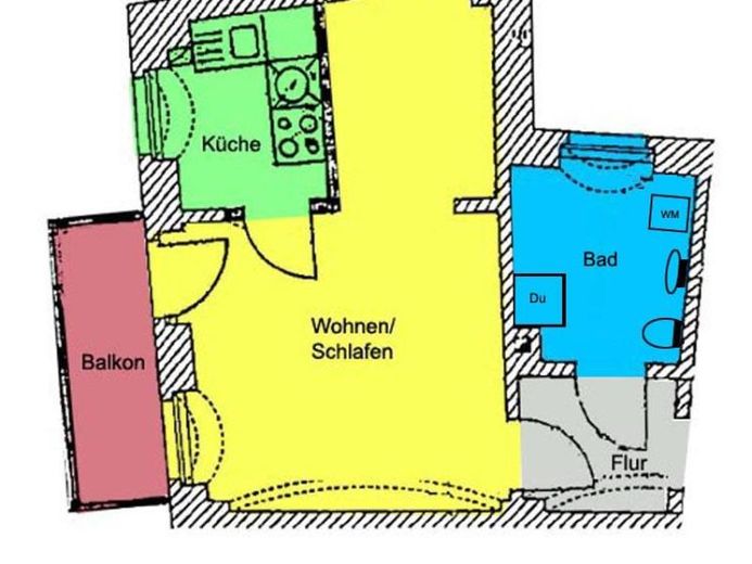 Die ersten eigenen vier Wände! Balkon, Tageslichtbad, separate Küche! – फोटो 1