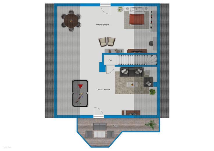 Großzügigkeit neu definiert: EFH, Pool &amp; 2.790 m² Grundstück in Dölau – Obergeschoss