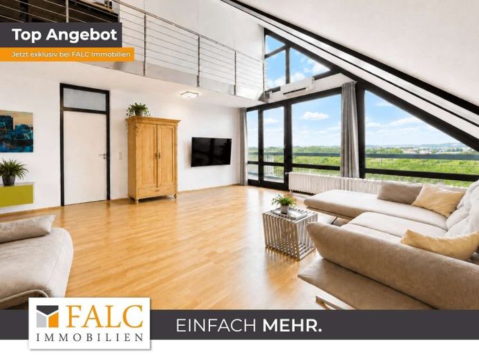 PENTHOUSE MIT WEITBLICK – Modernisiertes Wohnjuwel über den Dächern von Köln-Weiden – Foto 1